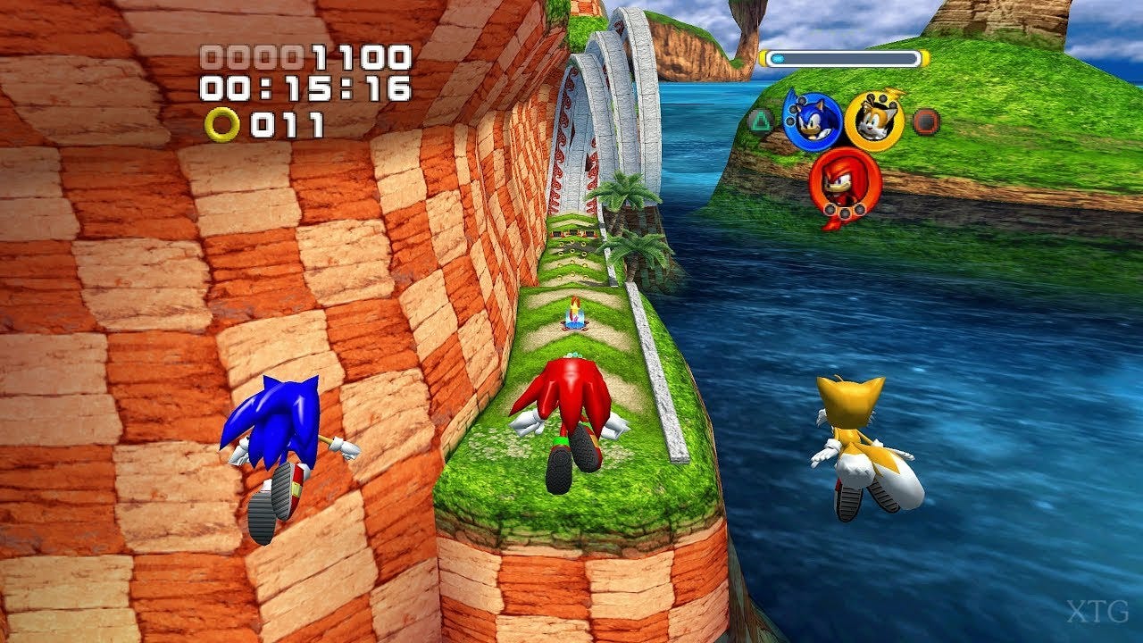 Sonic Heroes PS2 Gameplay HD (PCSX2) - YouTube