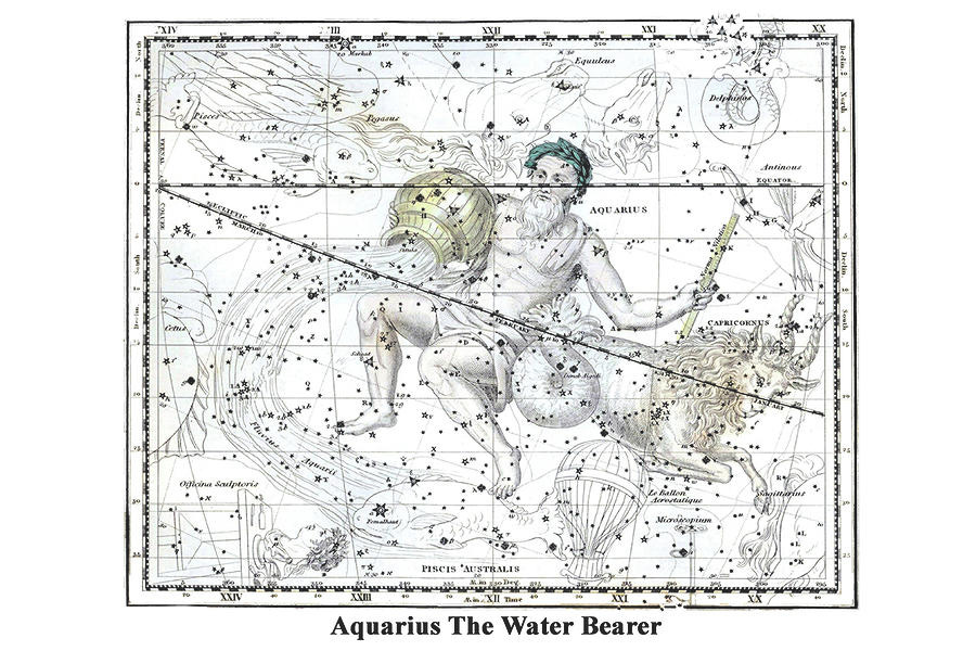 Aquarius the Water Bearer Painting by Alexander Jamieson - Pixels