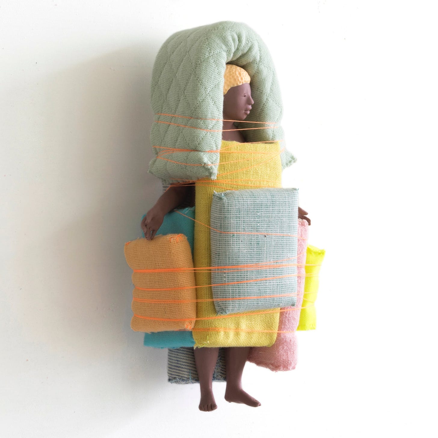 Dressed in Soft Cushions and Bulbous Garb, Colorful Personas Emerge from Frode  Bolhuis' Daily Sculpture Project — Colossal