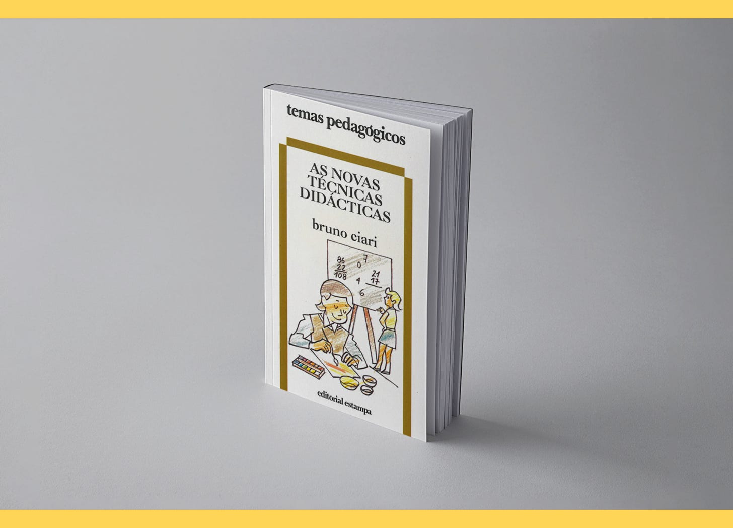 La copertina di una edizione estera de "Le nuove tecniche didattiche"