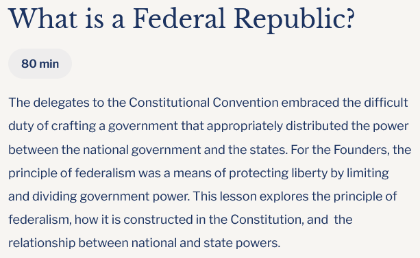 Definition of Federal Republic