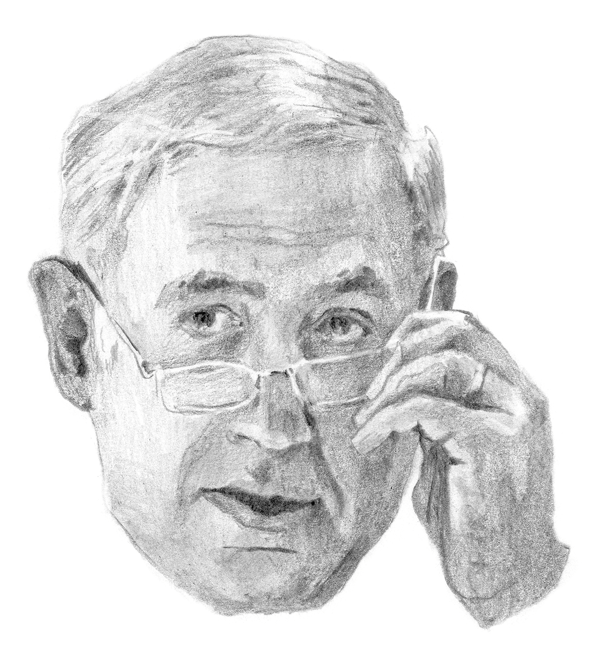 Former Israeli Prime Minister Benjamin Netanyahu. Illustration by Igor Tepikin.