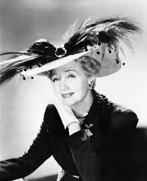 Hedda Hopper wearing a large feathered hat | Hedda hopper, Actresses,  Hollywood