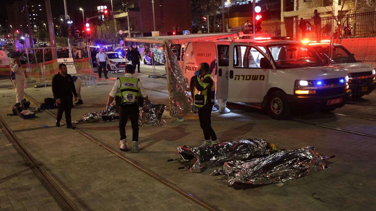 Seven dead in shooting outside east Jerusalem synagogue | The Australian