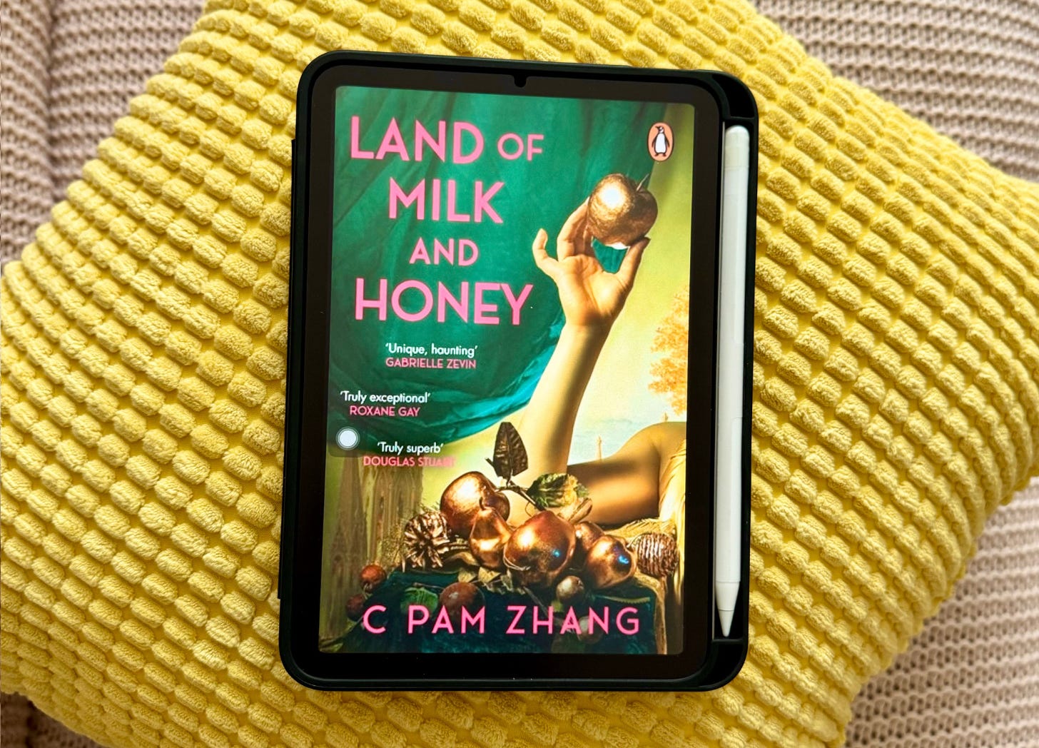 Book cover of Land of Milk and Honey by C Pam Zhang