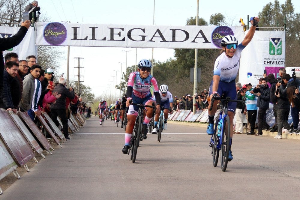 Doble Bragado femenina: La primera etapa se disputó en Chivilcoy y fue para Cristina Greve
