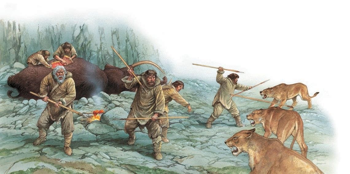 prehistoric human hunter - Поиск в Google | Stone age, Prehistoric ...
