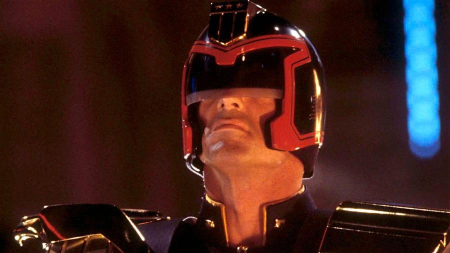 I am the law!”—Judge Dredd (1995) and Dredd (2012) | Tor.com