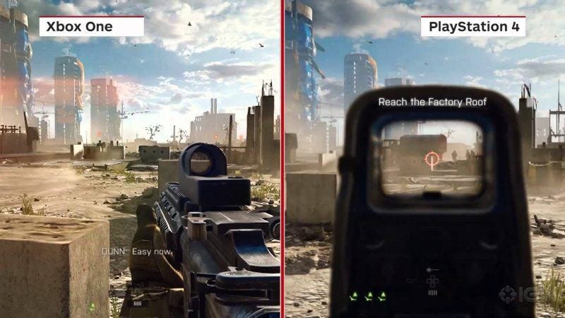 xbox one vs ps4 gaming images