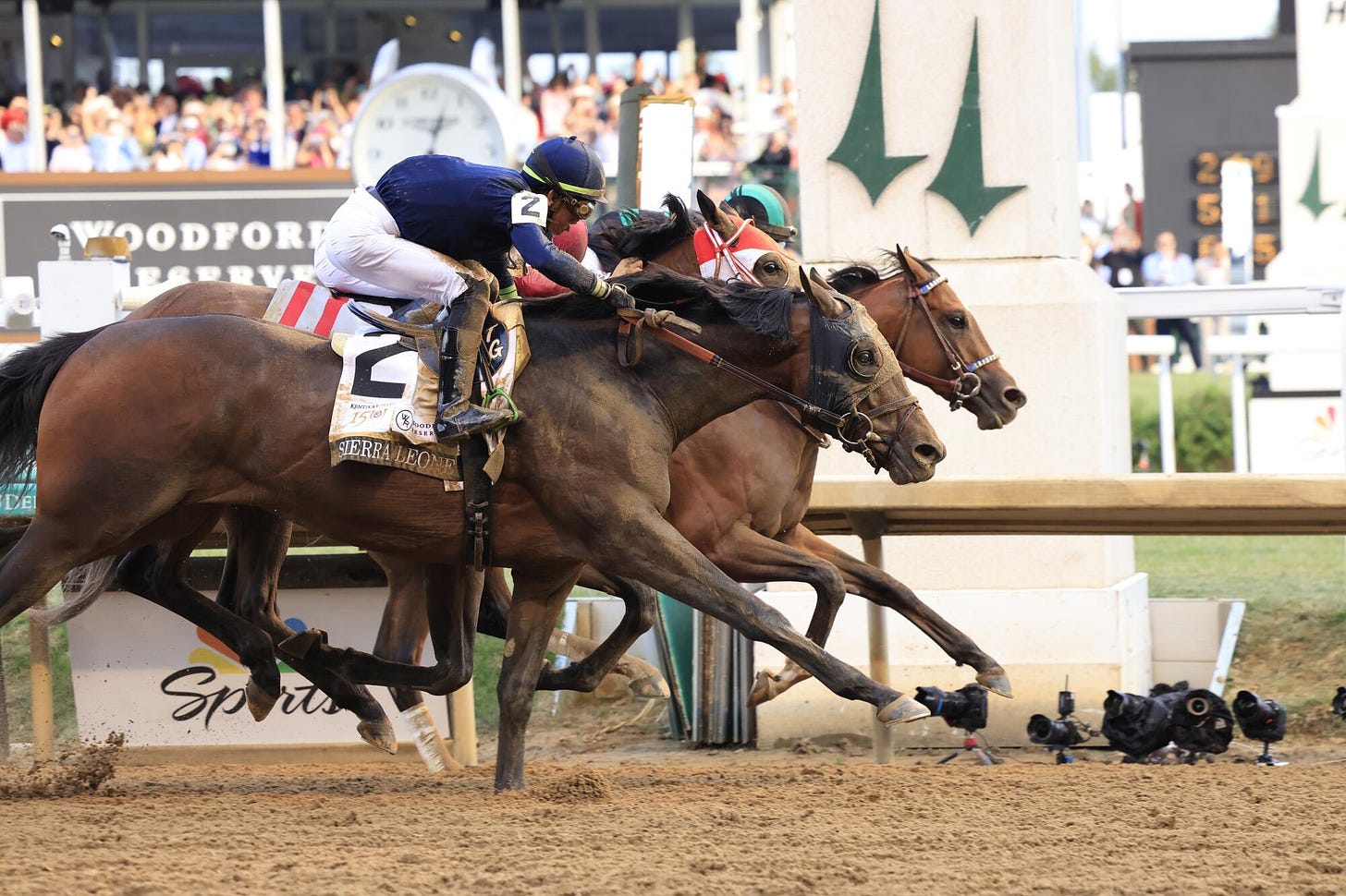 Mystik Dan wins 2024 Kentucky Derby by a nose in photo finish - Los Angeles  Times