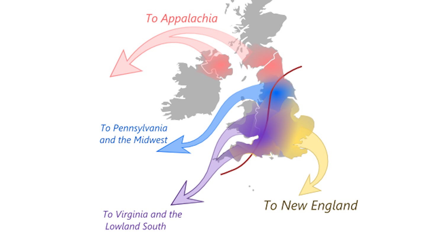 How four British migrations defined America - Big Think