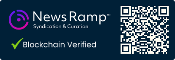 Blockchain Registration, Verification & Enhancement provided by NewsRamp™