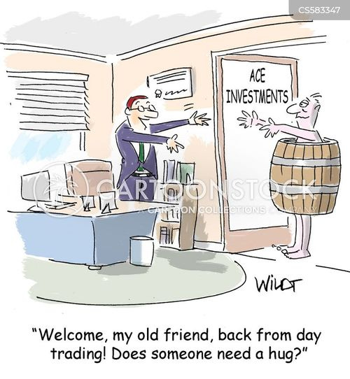 Trading Strategies Cartoons and Comics - funny pictures from CartoonStock