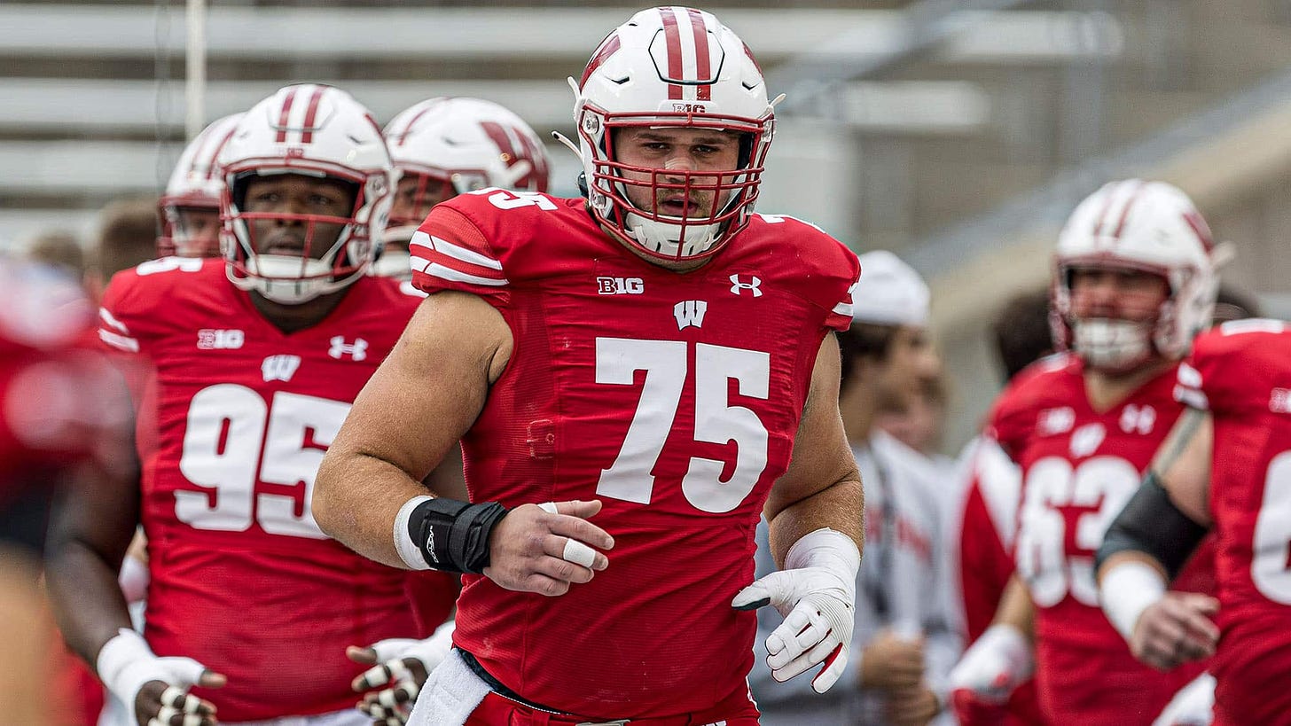 New York Jets select Joe Tippmann with 43rd overall pick