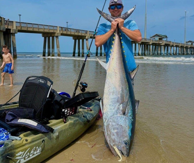 Stefan Turko with bluefin tuna