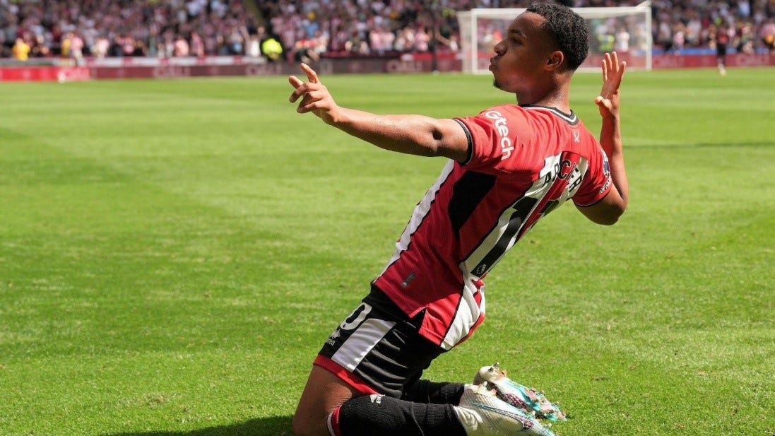 Cameron Archer: Sheffield United striker on signature celebration - BBC  Sport