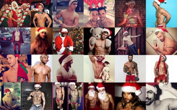 sexy santa men collage jared leto 2015 images movie tv tech geeks