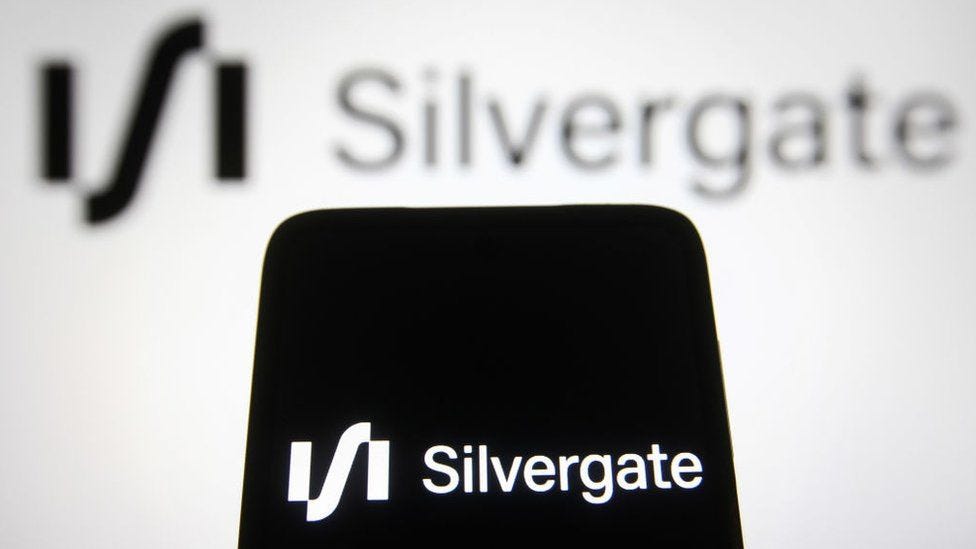 US bank Silvergate hit with $8bn in crypto withdrawals - BBC News