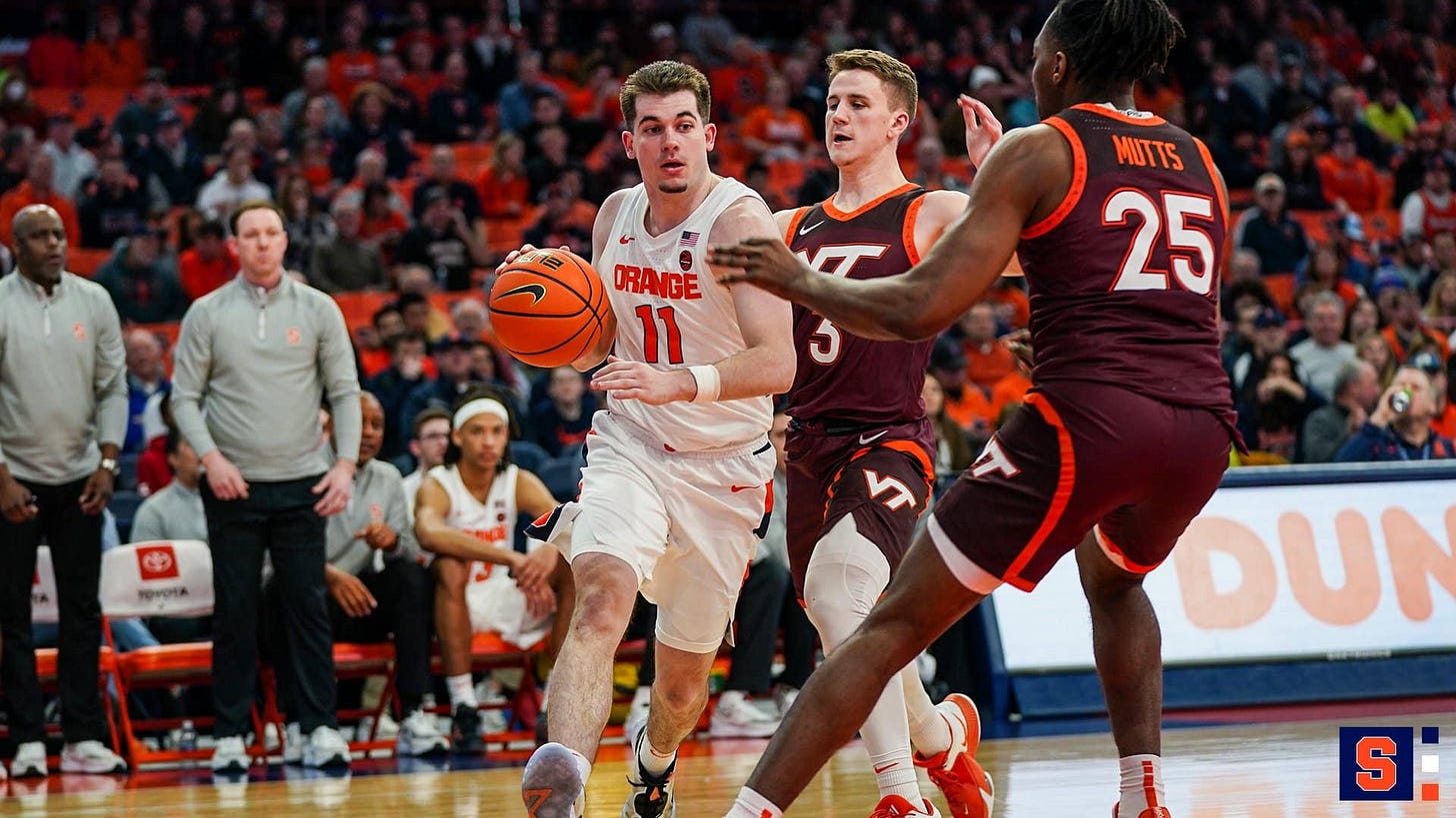 Syracuse bounces back with win over Virginia Tech