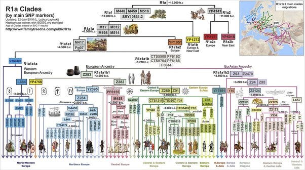 Is it really correct to assume that haplogroup R1a1 is a 'Slavic' genetic  group? And if it is, based on what exactly is that conclusion made? - Quora