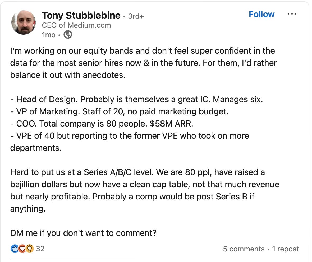 tony stubblenine hating his own company on LinedIn