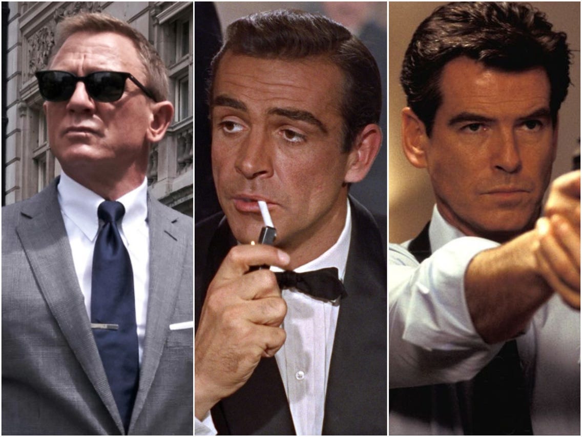 Every Actor Who's Played James Bond, Ranked From Worst to Best
