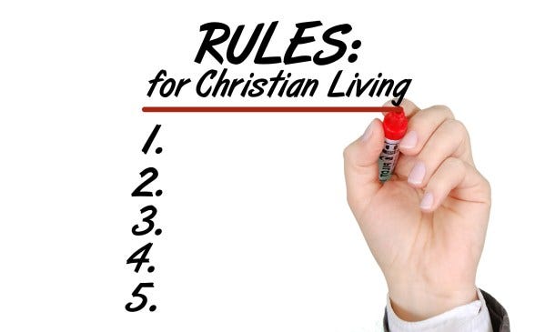 Rules for Christian Living