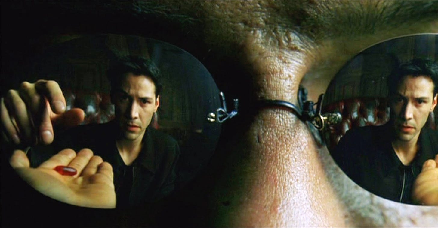 Red pill or blue pill? Choose your The Matrix Resurrections teaser trailer  | Dazed