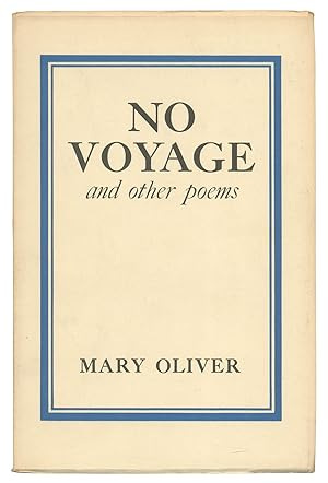 Cover image of No Voyage by Mary Oliver