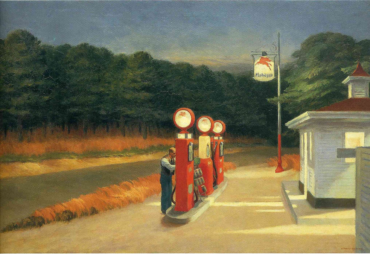 Gas (1940) by Edward Hopper – Artchive