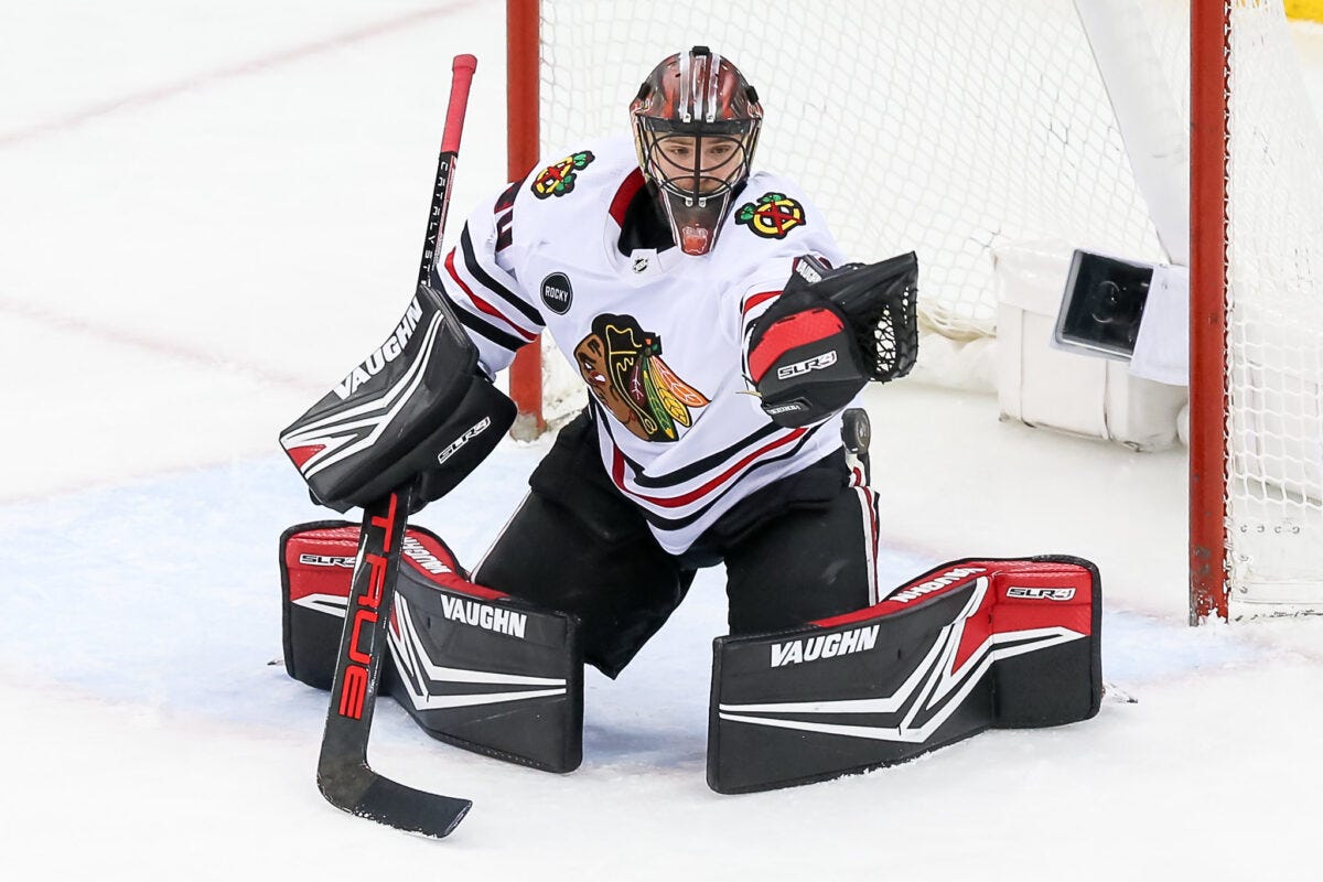 Arvid Soderblom Chicago Blackhawks