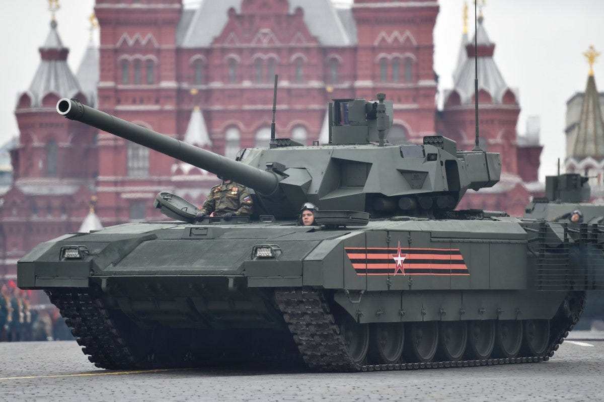 A T-14 Armata tank 