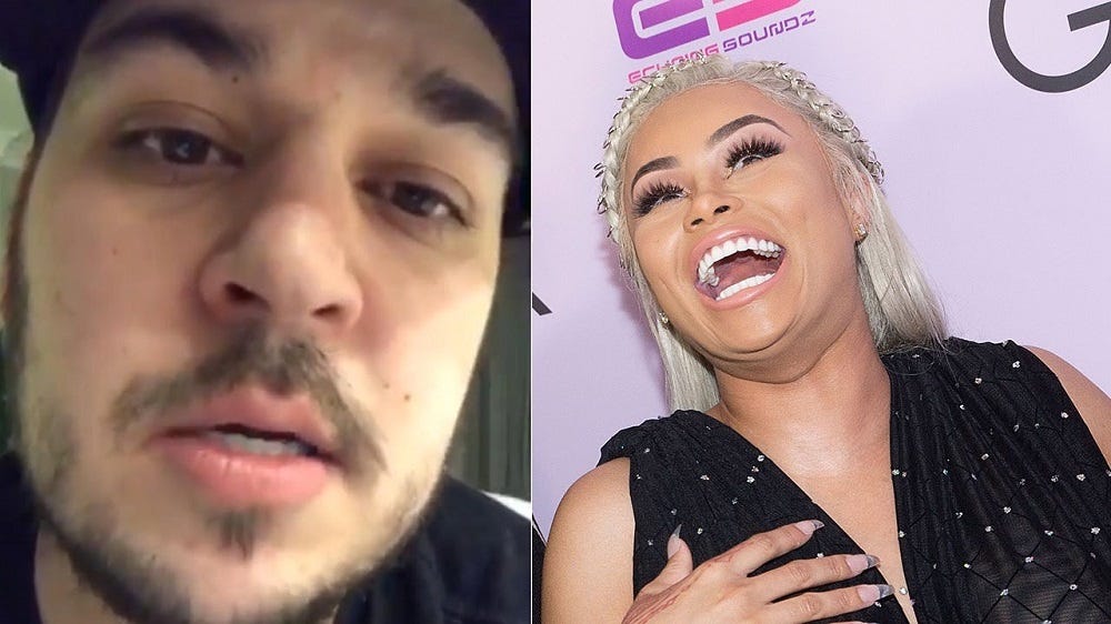 Rob Kardashian, Blac Chyna prove social media TV crossover works 2016 images