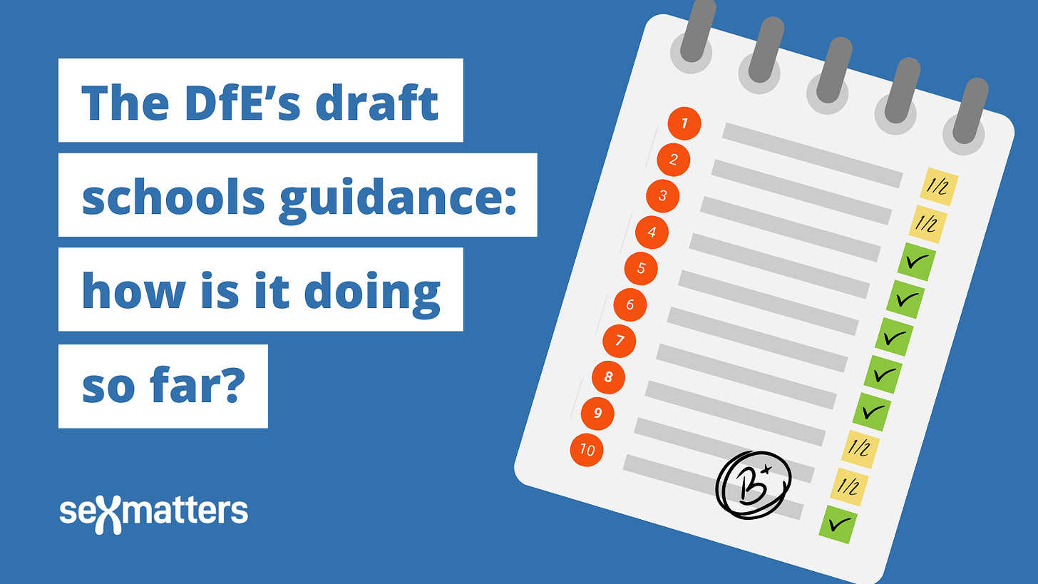 The DfE’s draft schools guidance: how is it doing so far?