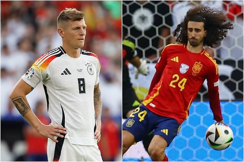 Selección española: Kroos, por la mano de Cucurella: "Han tardado tres  meses en darse cuenta de lo que se vio en un segundo" | Marca