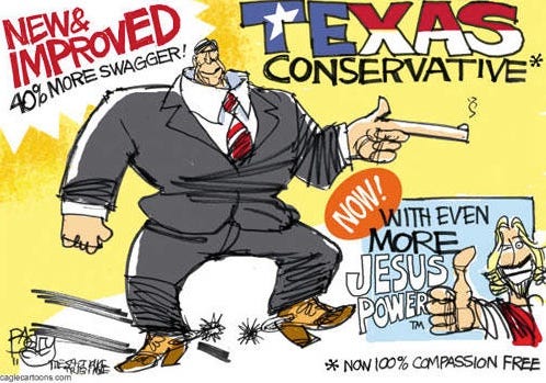 In Texas, Jesus really IS a Conservative Red Meat Republican - What Would Jack Do