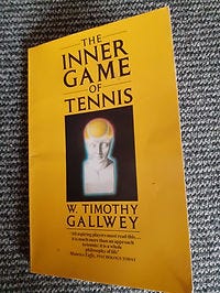 Front cover of The Inner Game of Tennis - book by W. Timothy Gallwey