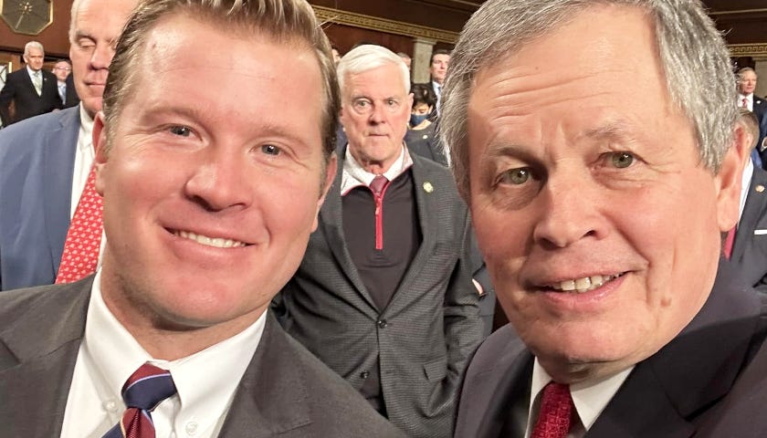 Photo “Steve Daines and Tim Sheehy” by Steve Daines.