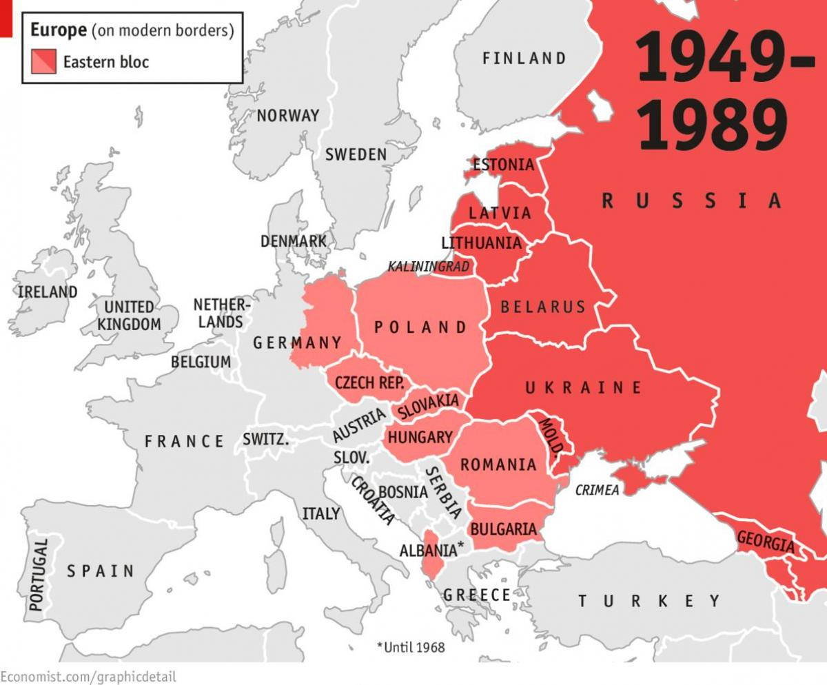USSR map before and after - Map of USSR before and after (Eastern ...