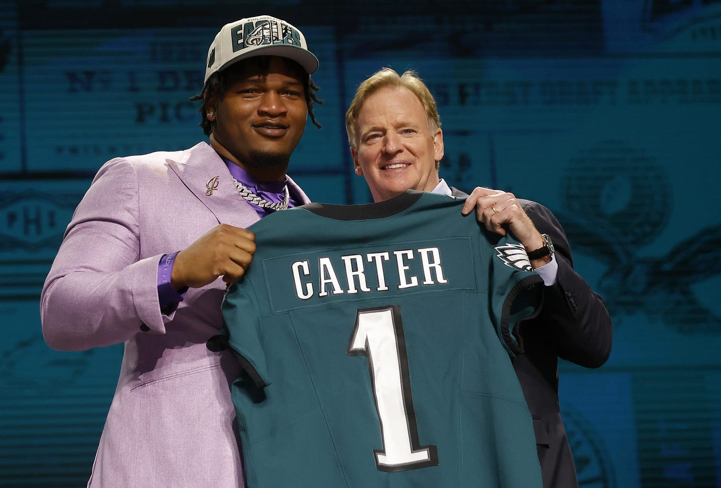 Jalen Carter falls to Eagles as No. 9 pick in 2023 NFL Draft