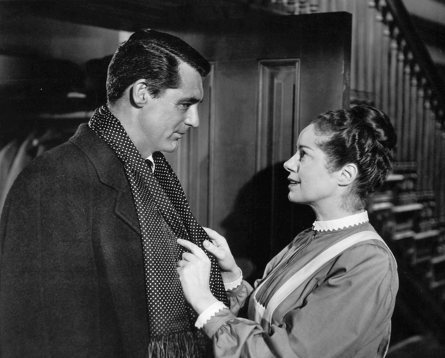 Cary Grant, Elsa Lanchester, The Bishop’s Wife