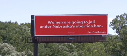 Some Nebraska abortion-related billboards lose their spot along I-80 in Omaha