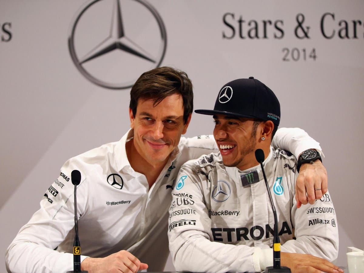 Lewis Hamilton will not reconsider Mercedes future if Toto Wolff bows out |  The Independent | The Independent