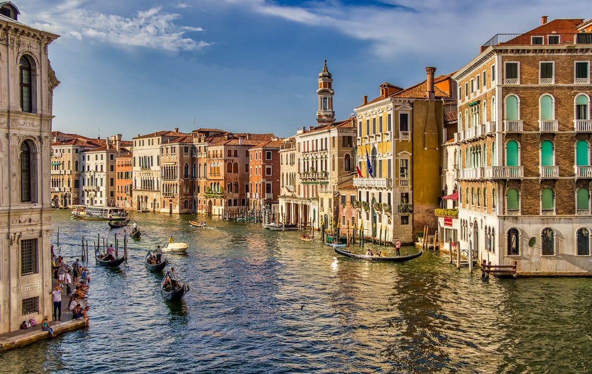 Free Venice Grand Canal Stock Photo