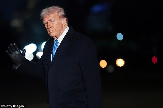 Trump also took note of a 1996 law overhauling welfare benefits that denies most illegal migrants public benefits that says 'over the last four years, the prior administration repeatedly undercut' it