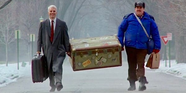 Roger Barr on X: "Another reminder as many of you watch Planes, Trains and  Automobiles today: one of the biggest tragedies of John Candy's untimely  death was he never completed his heavy