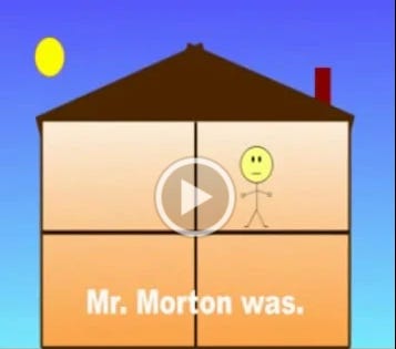 Mr. Morton Is The Subject Of The Sentence