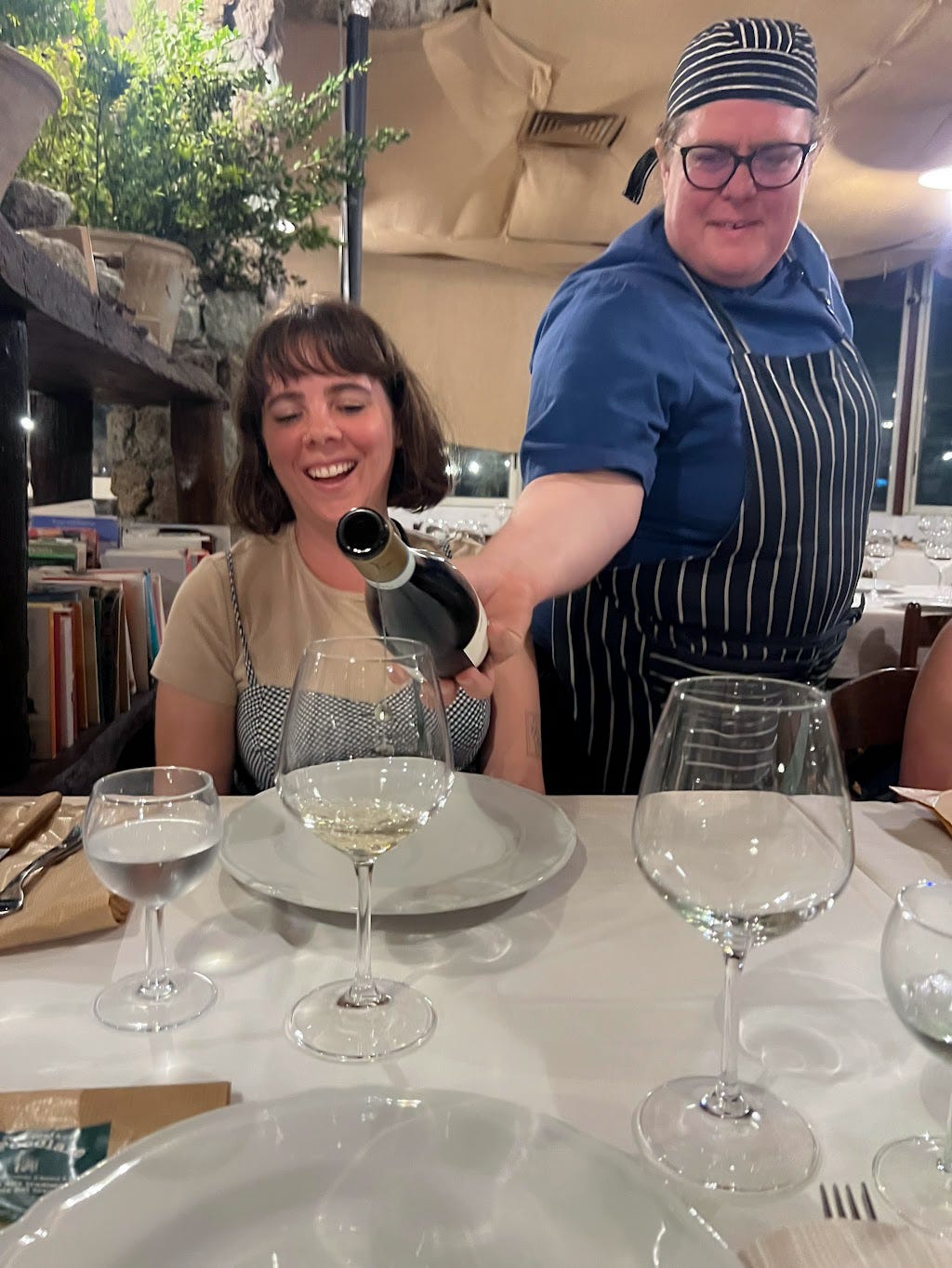 The best meal of my life in ischia italy dining guide review by food and travel writer Courtney Jill Bishop.