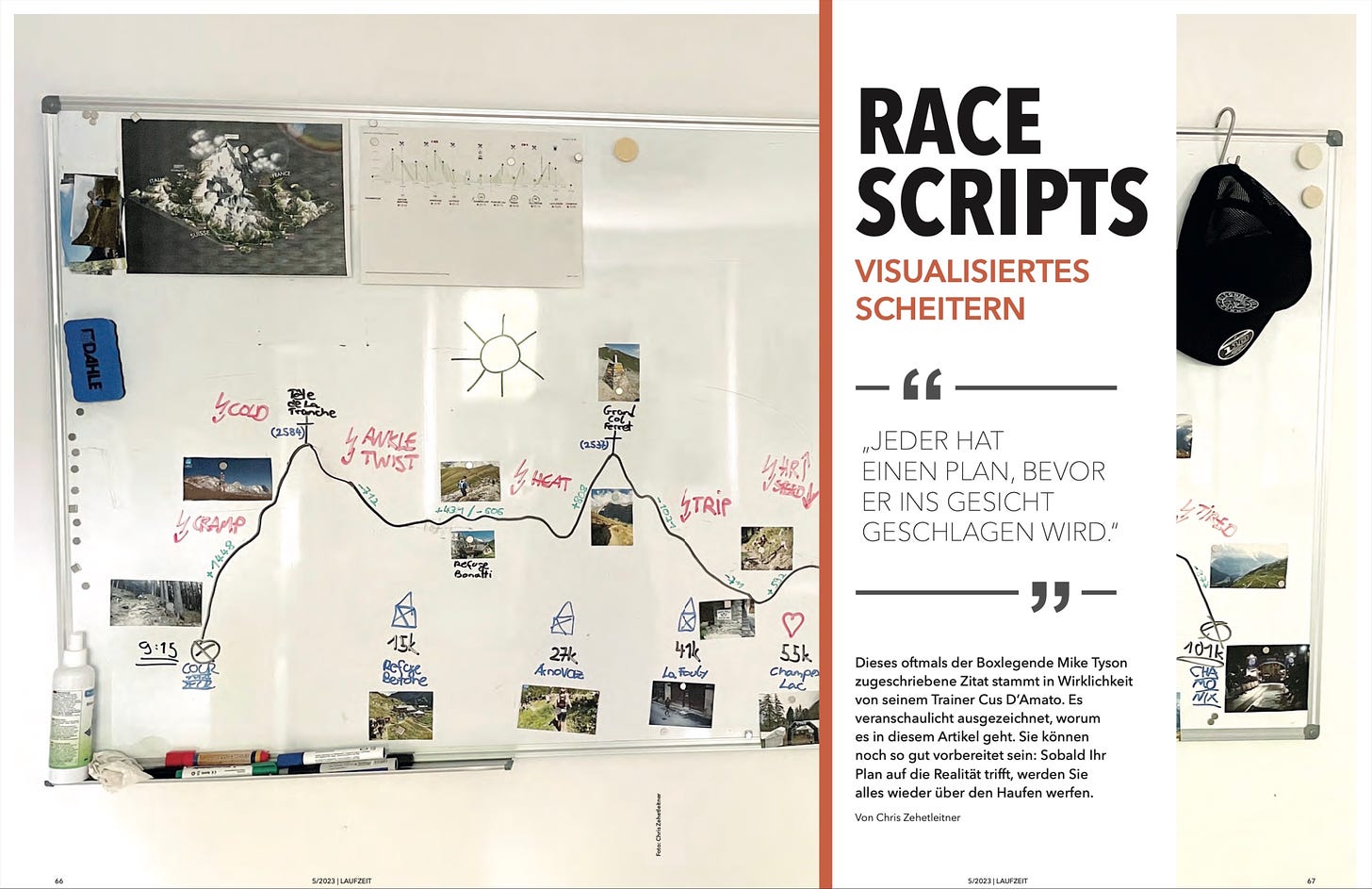 Magazine Article about Race Scripts for Laufzeit 5/2023