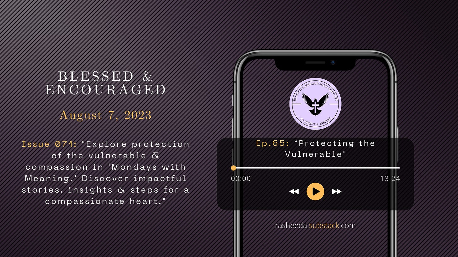 Episode 065 | Protecting The Vulnerable